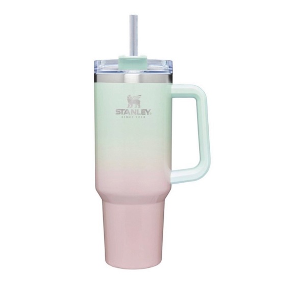 Stanley Other - NWT Stanley Adventure 40oz SS Quencher Tumbler,Spearmint/Parfait Ombre